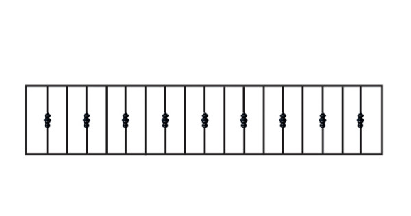 VersaFence Composite Fencing Steel Double Decorative Fence Topper Collar versafence-composite-fencing-steel-double-decorative-fence-topper-collar
